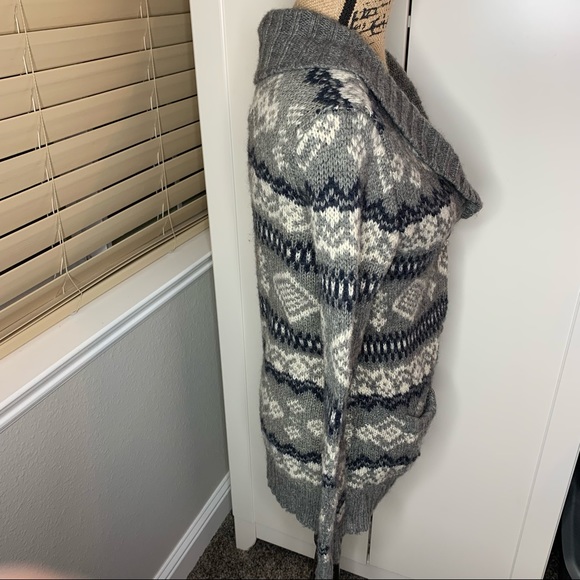 I Love H81 Winter Wool Blend Cardigan - Picture 7 of 13